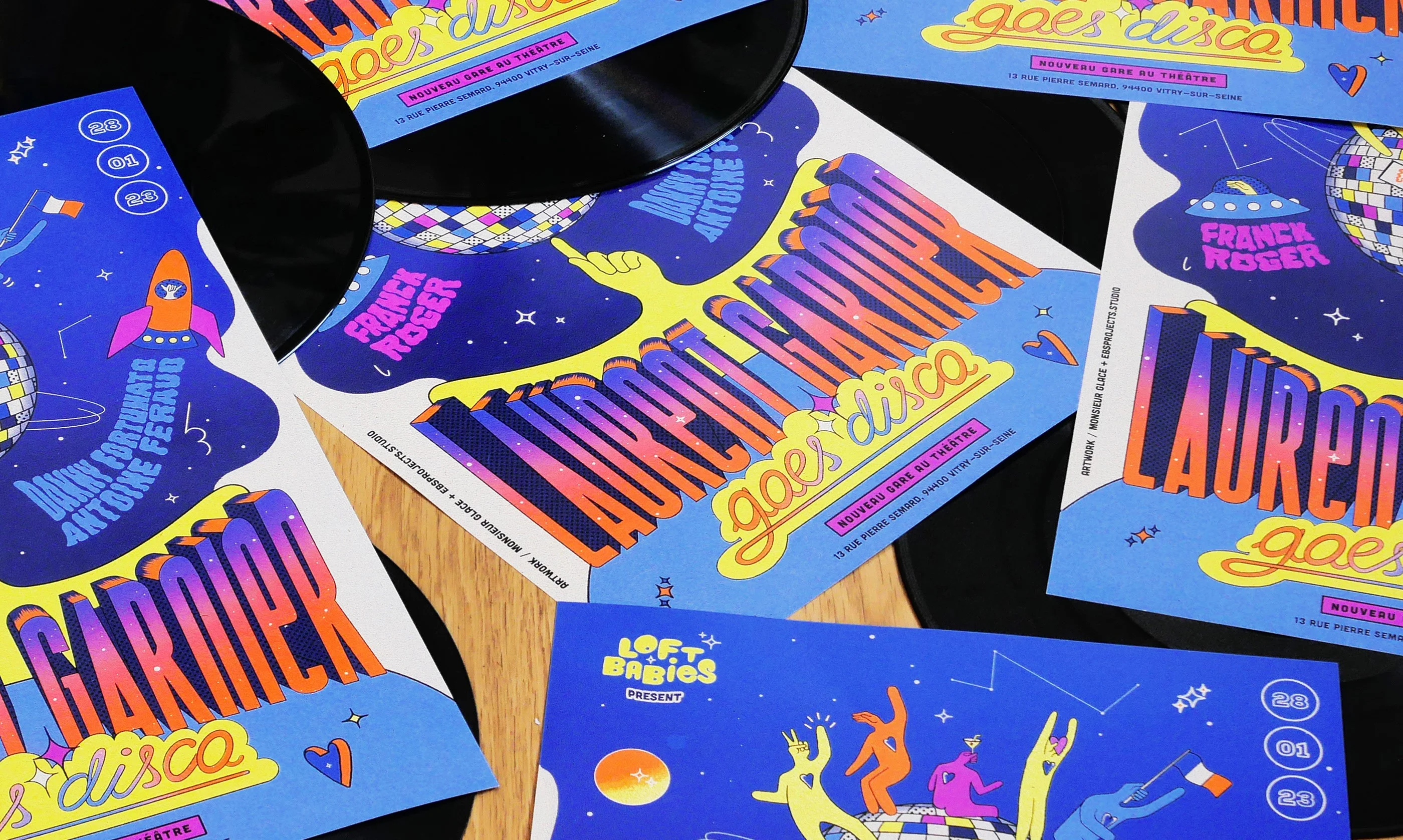 Loft Babies "Laurent Garnier Goes Disco" — visuel 1